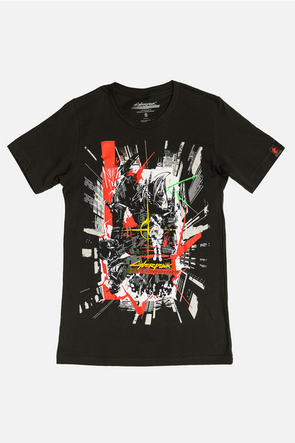 T-SHIRT CYBERPUNK: EDGERUNNERS 2 - POSTER ART
