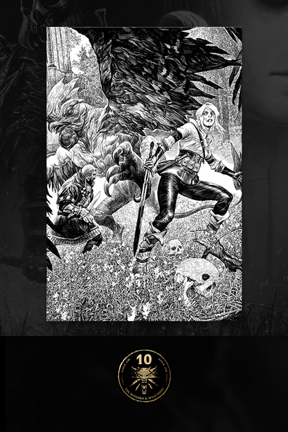 "THE WITCHER 3: WILD HUNT" 10-JÄHRIGES JUBILÄUM – "10 FÜR 10"-DRUCKSAMMLUNG