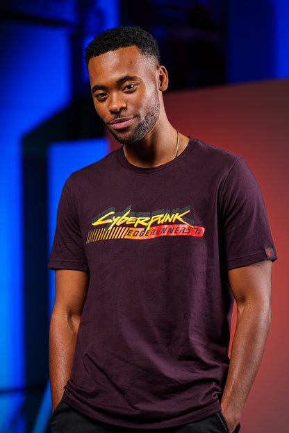 T-SHIRT LOGO CYBERPUNK: EDGERUNNERS 2