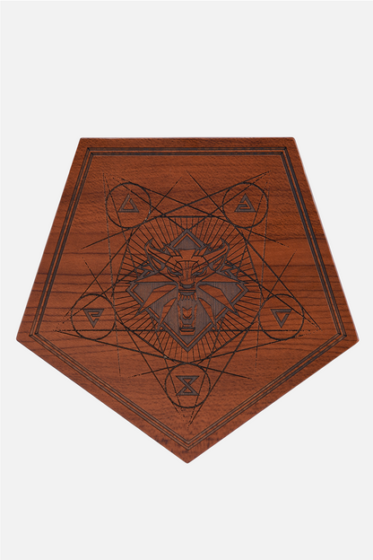 COFFRET SOUVENIR ET SET DE PENDENTIFS DES SIGNES DE THE WITCHER