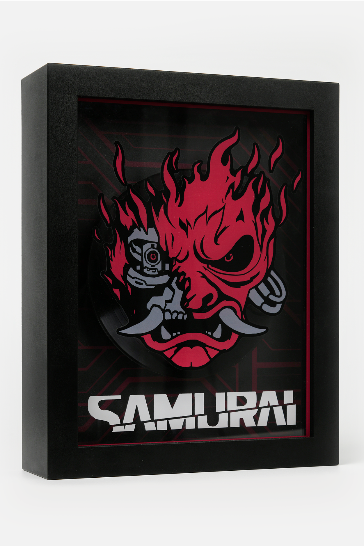 CYBERPUNK 2077 : SHADOWBOX ANIMÉE SAMURAI