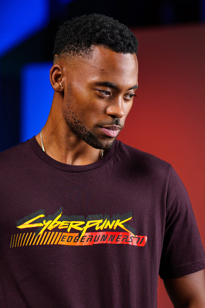 T-SHIRT LOGO CYBERPUNK: EDGERUNNERS 2
