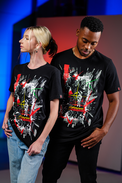 T-SHIRT CYBERPUNK: EDGERUNNERS 2 - POSTER ART