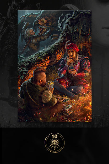 "THE WITCHER 3: WILD HUNT" 10-JÄHRIGES JUBILÄUM – "10 FÜR 10"-DRUCKSAMMLUNG