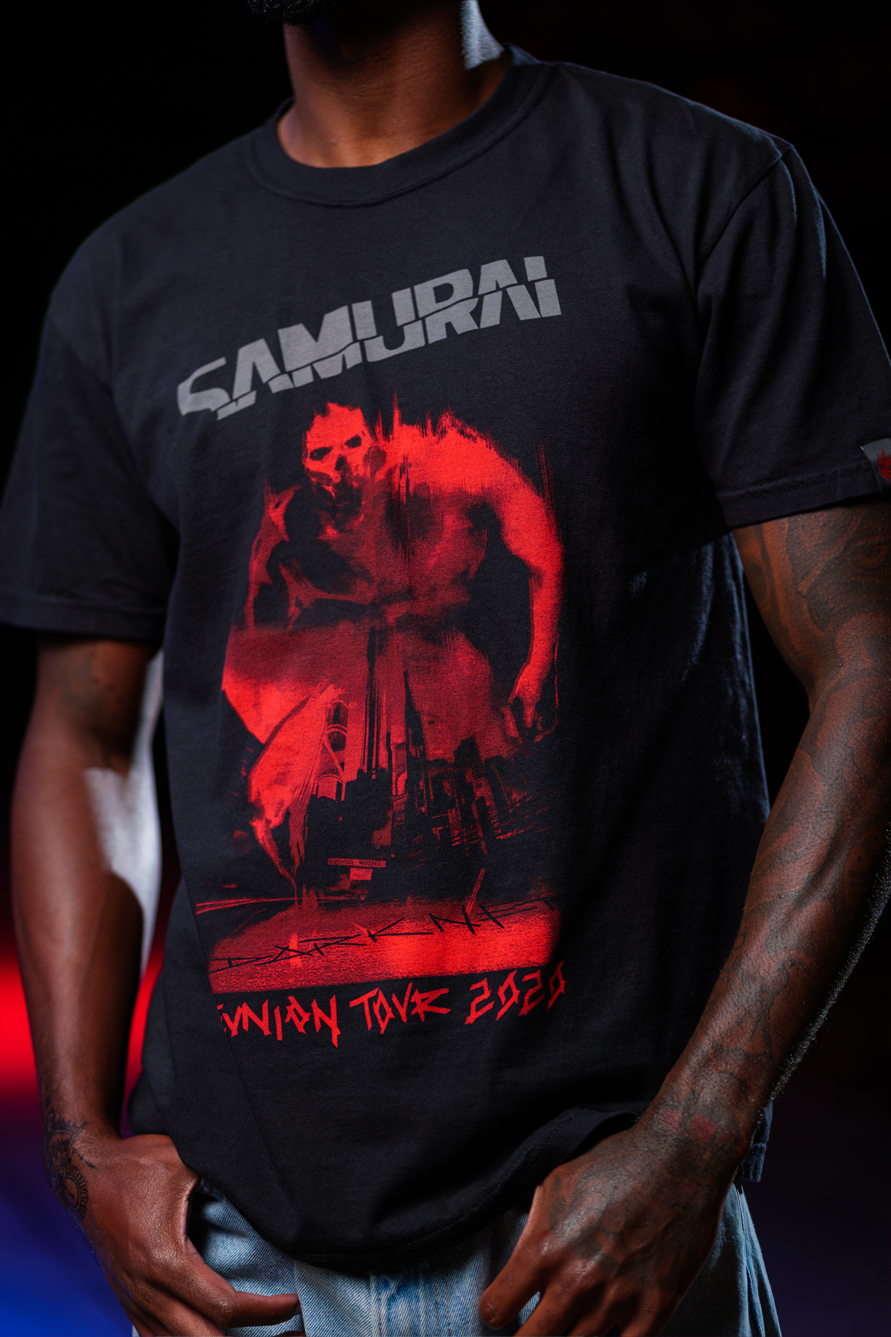 CYBERPUNK 2077 SAMURAI REUNION TOUR TEE