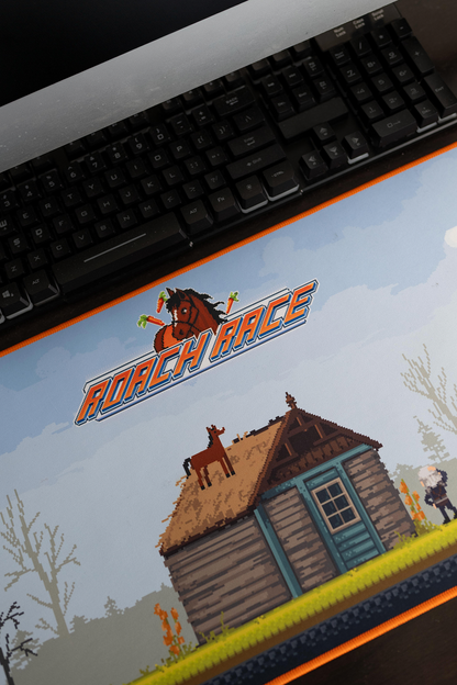 TAPIS DE SOURIS SURDIMENSIONNÉ CYBERPUNK 2077 ROACH RACE