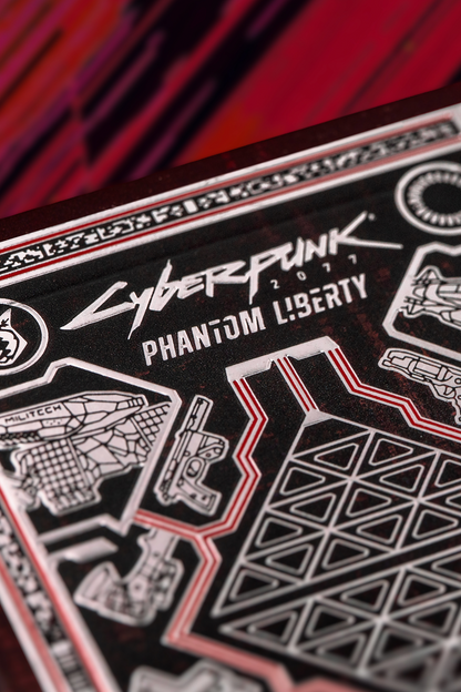 CYBERPUNK 2077: PHANTOM LIBERTY JEU DE CARTES - ÉDITION LIMITÉE