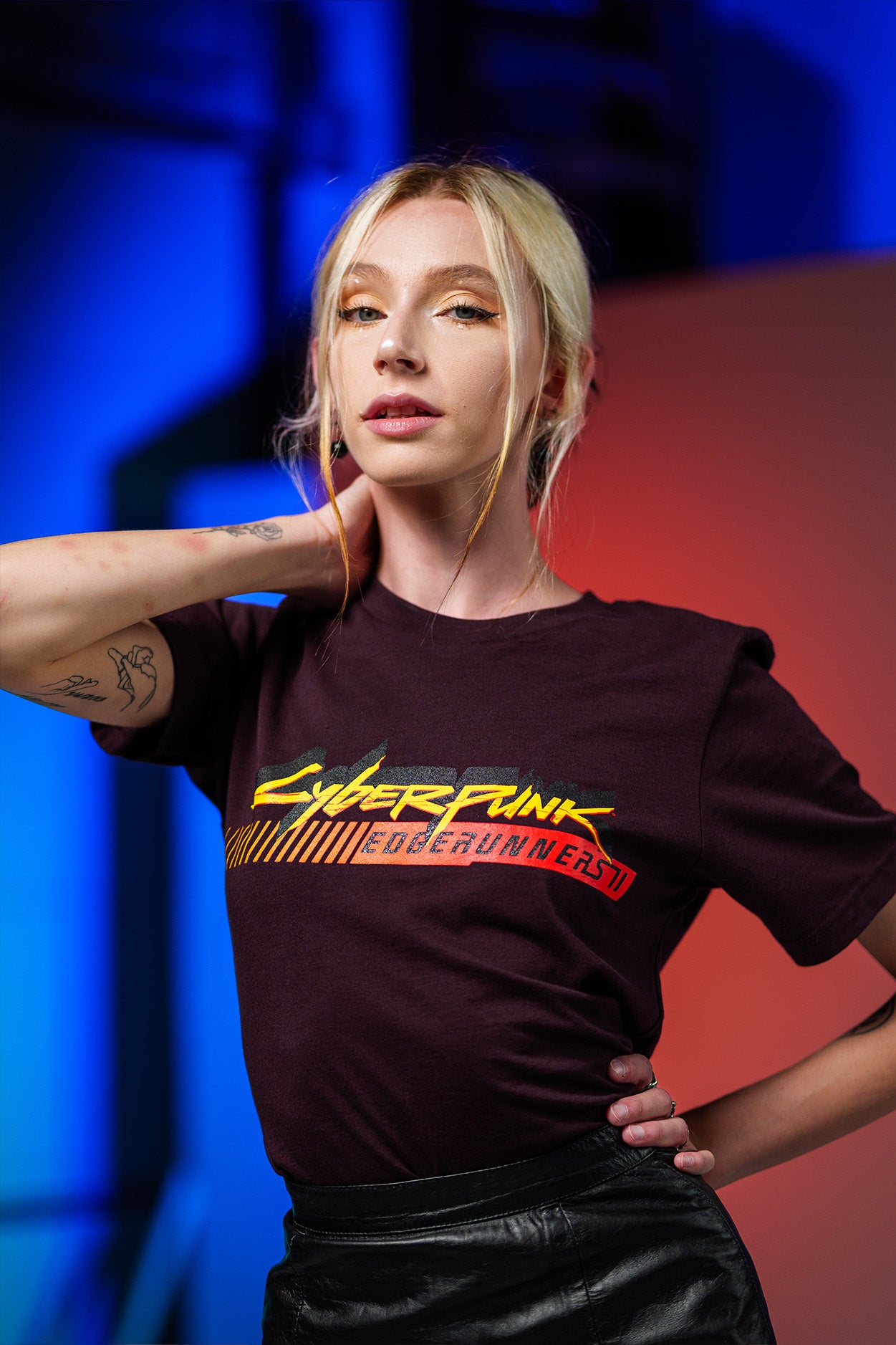 T-SHIRT LOGO CYBERPUNK: EDGERUNNERS 2