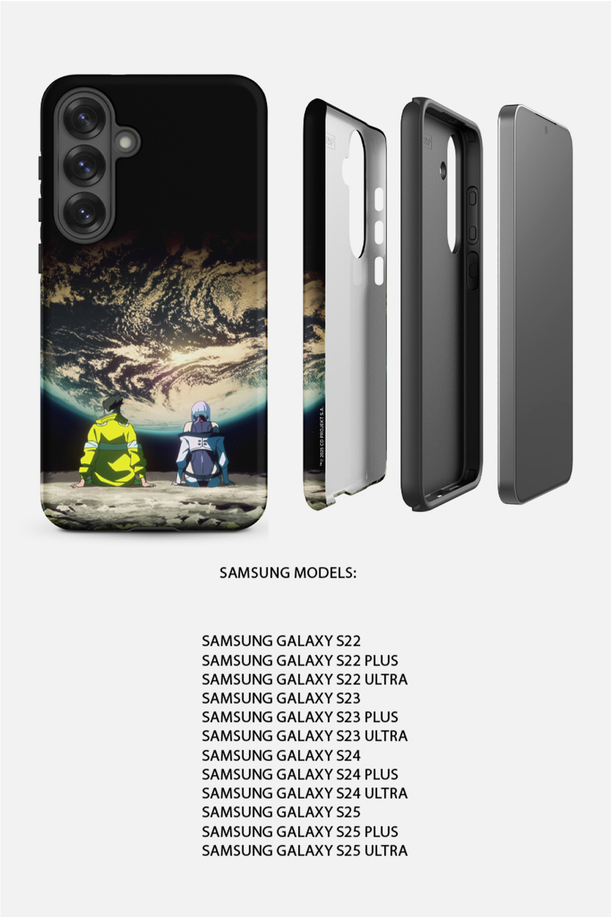 CYBERPUNK: EDGERUNNERS MOON DATE SAMSUNG GALAXY PHONE CASE