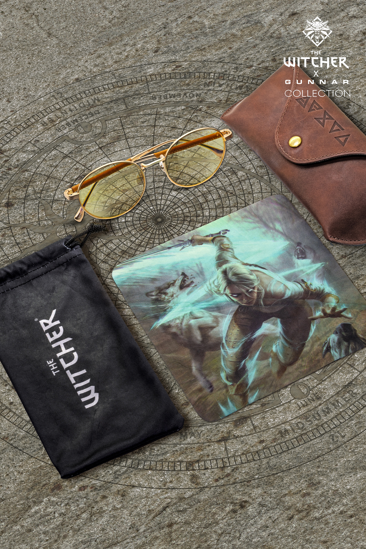 THE WITCHER LUNETTES CIRI X GUNNAR OPTIKS