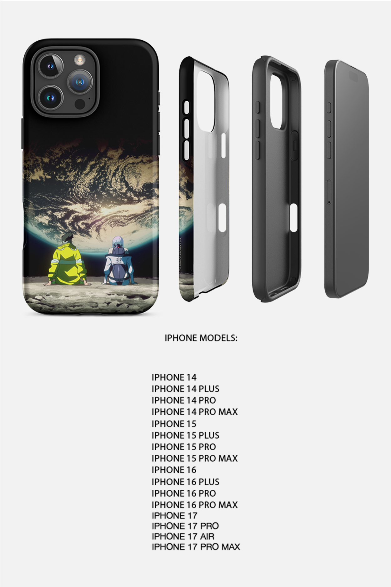 COQUE D'IPHONE CYBERPUNK: EDGERUNNERS MOON DATE