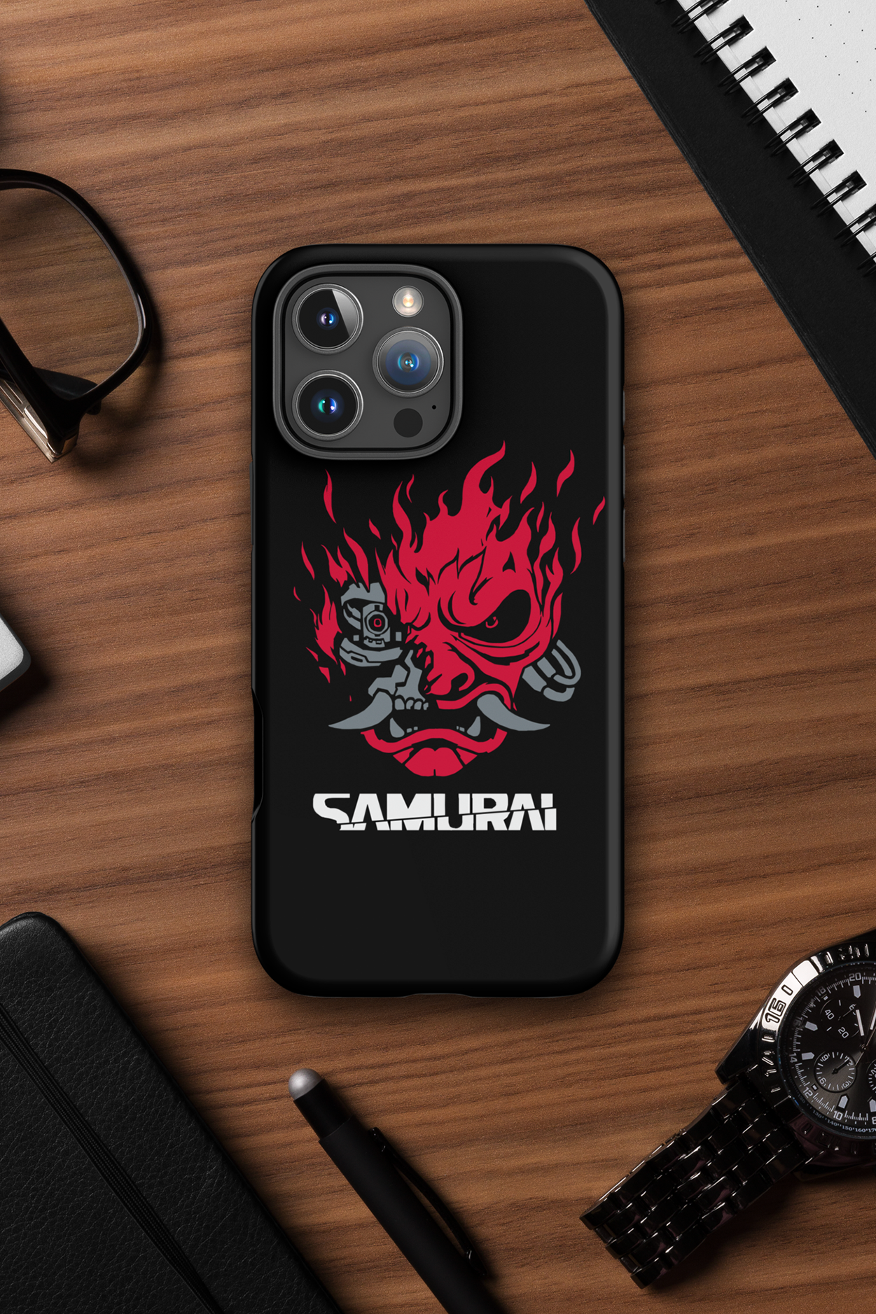 COQUE IPHONE CYBERPUNK 2077 SAMURAI