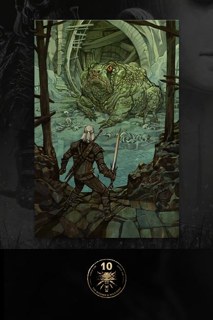 "THE WITCHER 3: WILD HUNT" 10-JÄHRIGES JUBILÄUM – "10 FÜR 10"-DRUCKSAMMLUNG