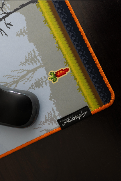 TAPIS DE SOURIS SURDIMENSIONNÉ CYBERPUNK 2077 ROACH RACE