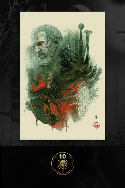 "THE WITCHER 3: WILD HUNT" 10-JÄHRIGES JUBILÄUM – "10 FÜR 10"-DRUCKSAMMLUNG