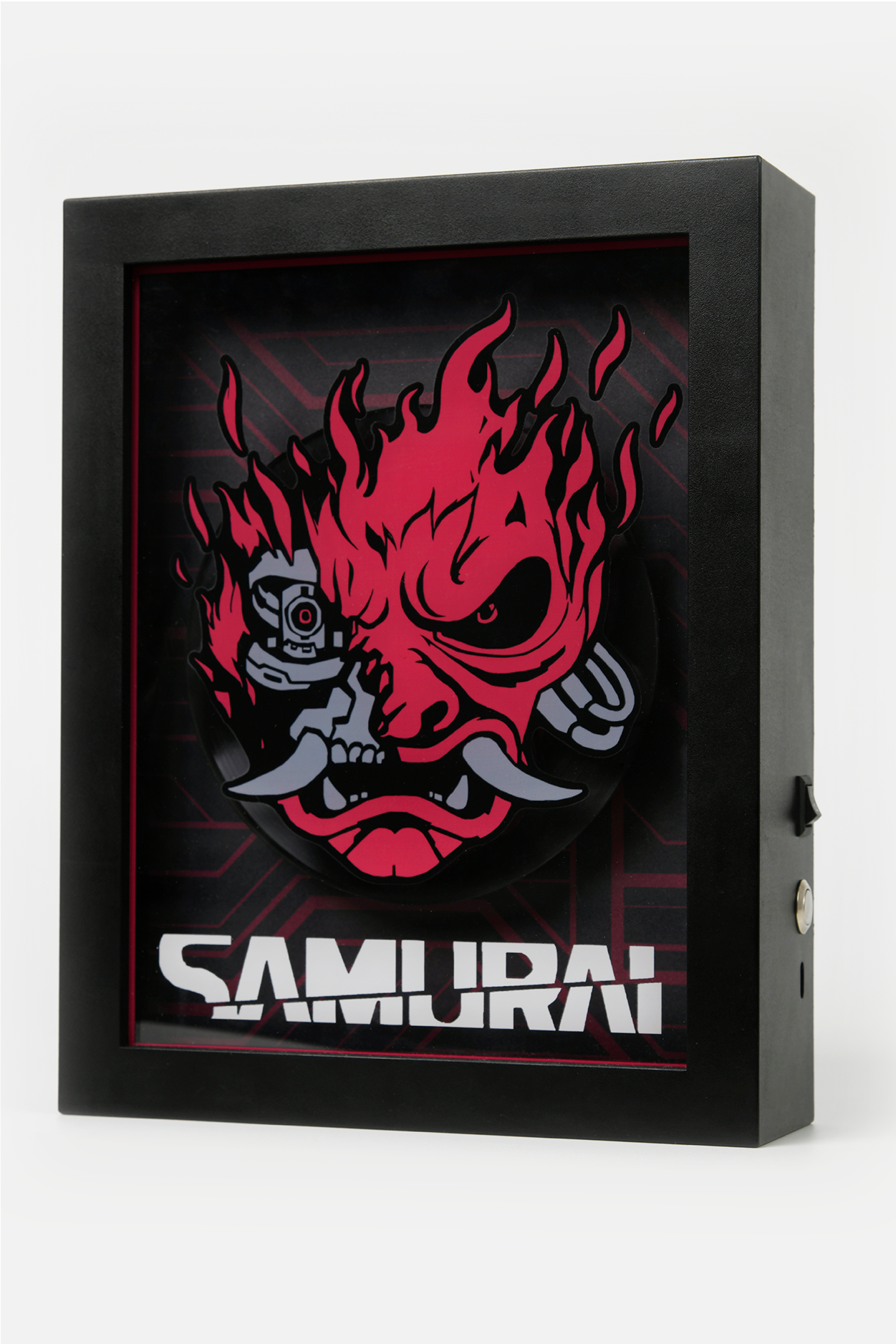 CYBERPUNK 2077 : SHADOWBOX ANIMÉE SAMURAI