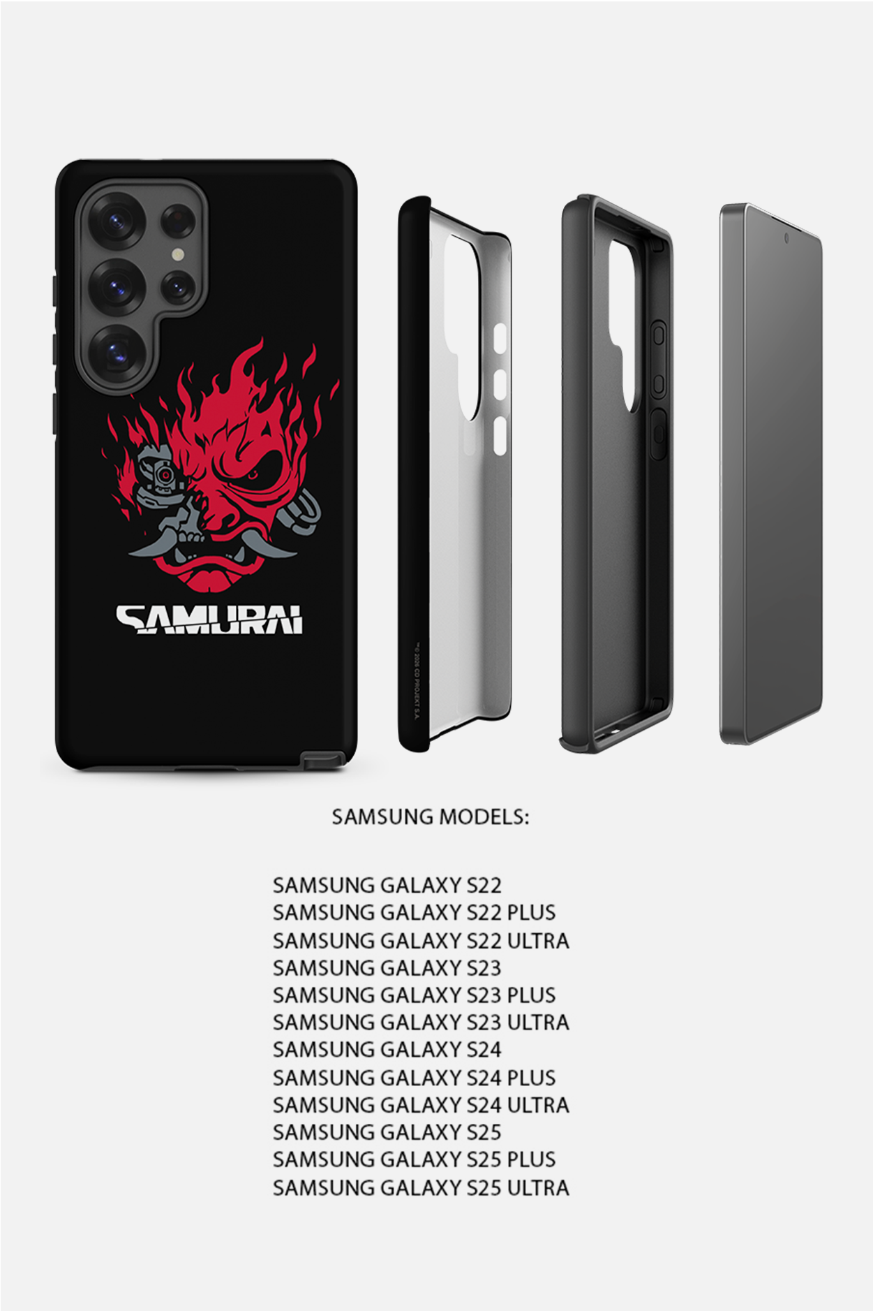 CYBERPUNK 2077 SAMURAI SAMSUNG GALAXY PHONE CASE