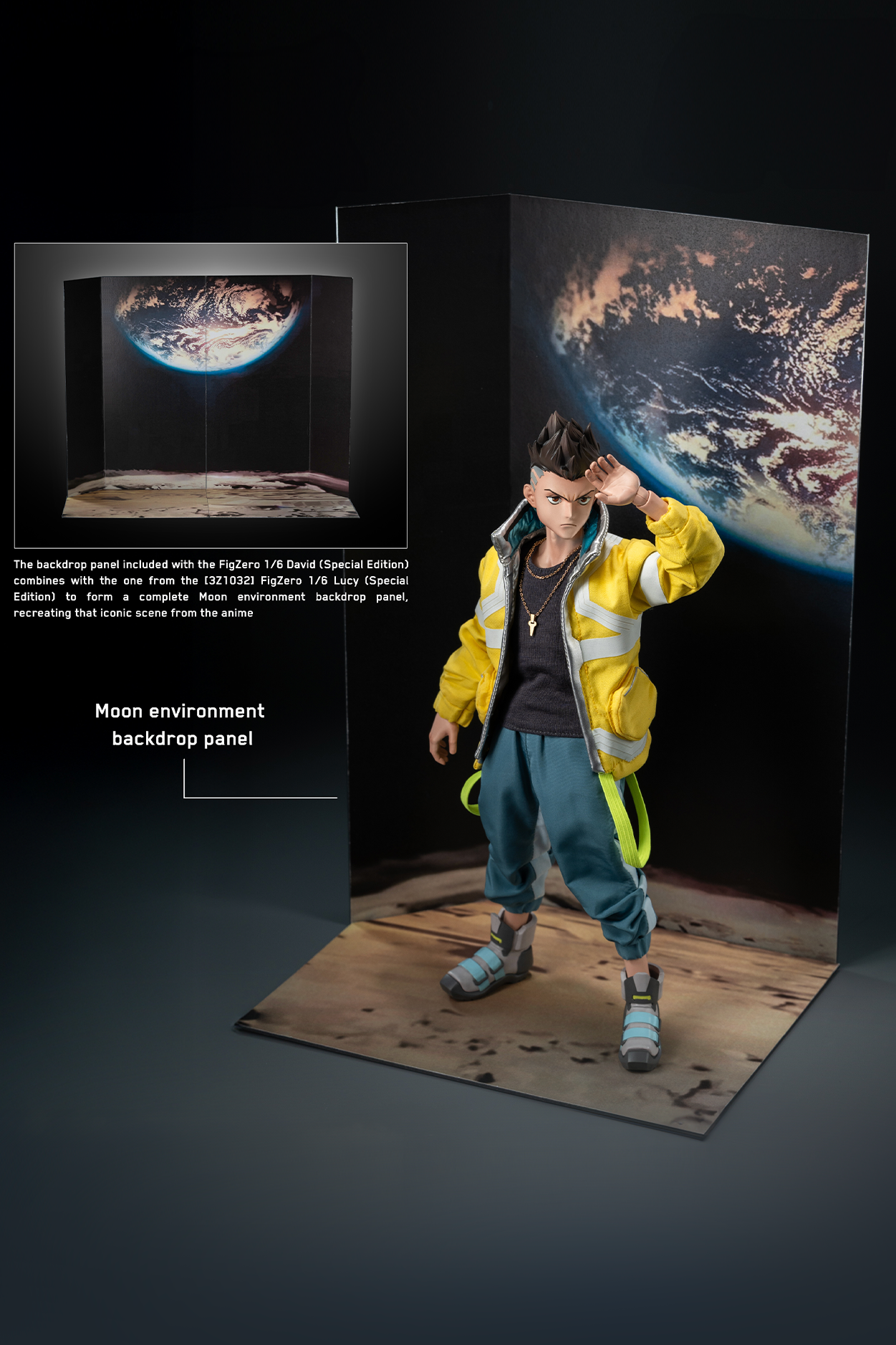 CYBERPUNK: EDGERUNNERS FIGZERO 1/6 DAVID MARTINEZ (SPECJALNA EDYCJA)