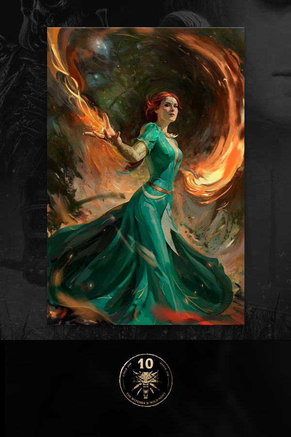 "THE WITCHER 3: WILD HUNT" 10-JÄHRIGES JUBILÄUM – "10 FÜR 10"-DRUCKSAMMLUNG