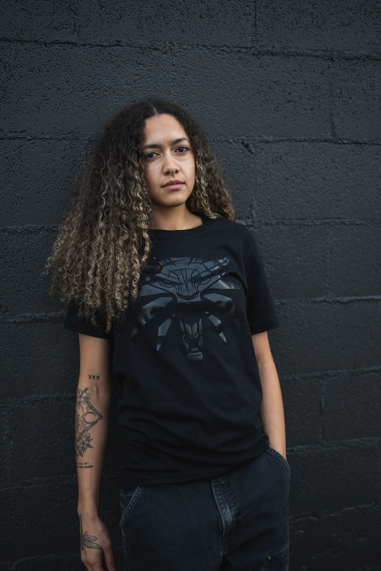 THE WITCHER THE BLACK WOLF TEE