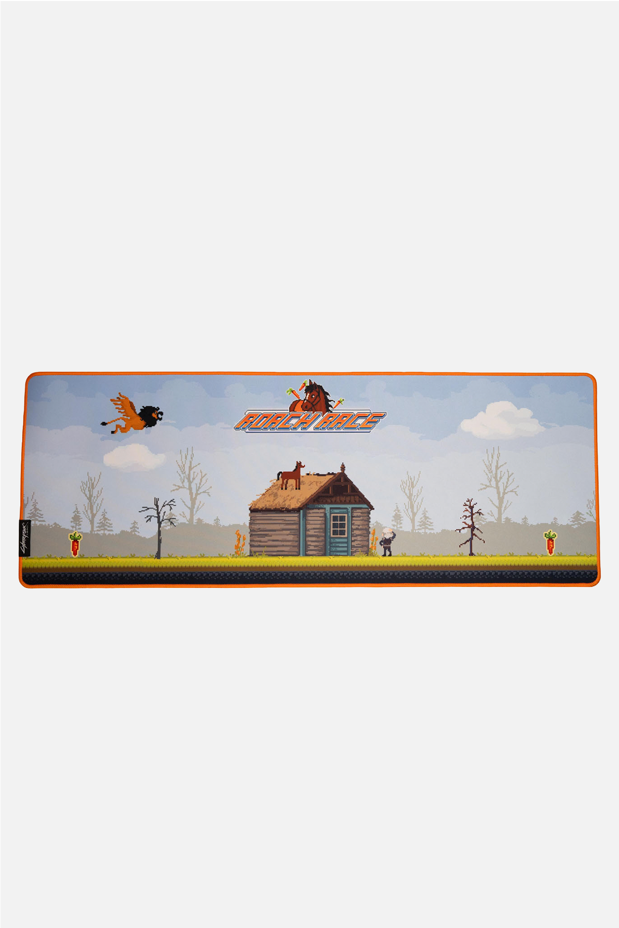 TAPIS DE SOURIS SURDIMENSIONNÉ CYBERPUNK 2077 ROACH RACE