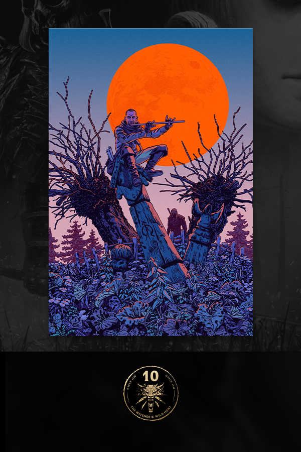 "THE WITCHER 3: WILD HUNT" 10-JÄHRIGES JUBILÄUM – "10 FÜR 10"-DRUCKSAMMLUNG