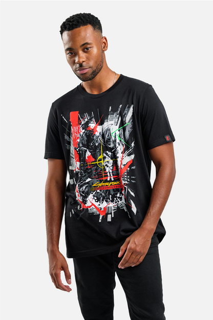 T-SHIRT CYBERPUNK: EDGERUNNERS 2 - POSTER ART