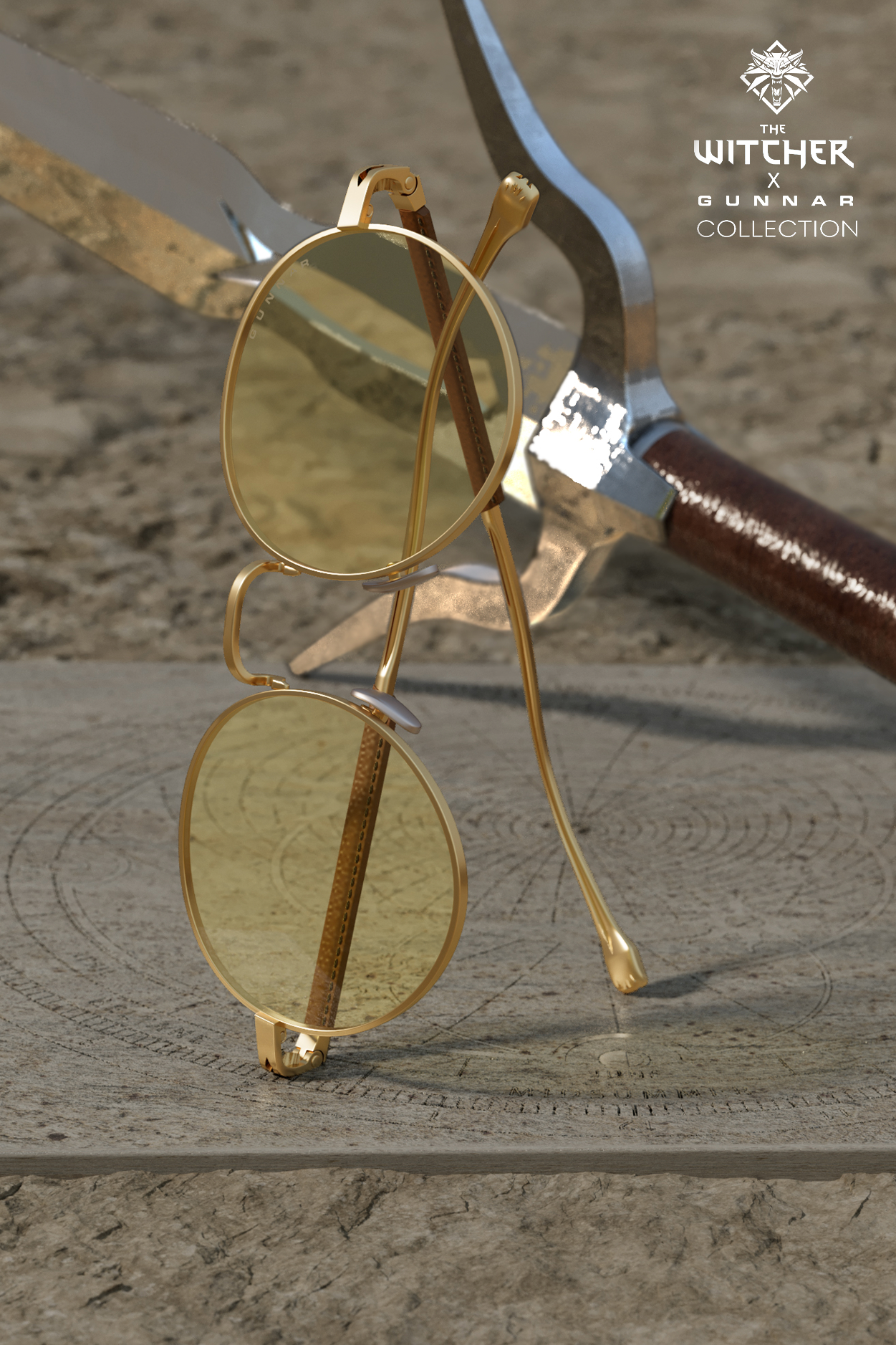 THE WITCHER LUNETTES CIRI X GUNNAR OPTIKS