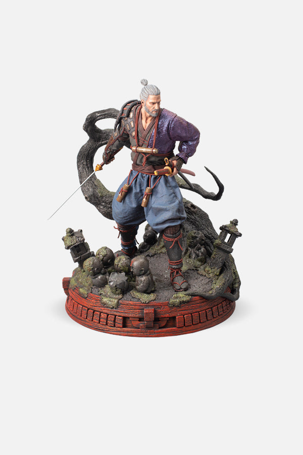 Figura del Lupo Solitario di The Witcher Geralt Ronin