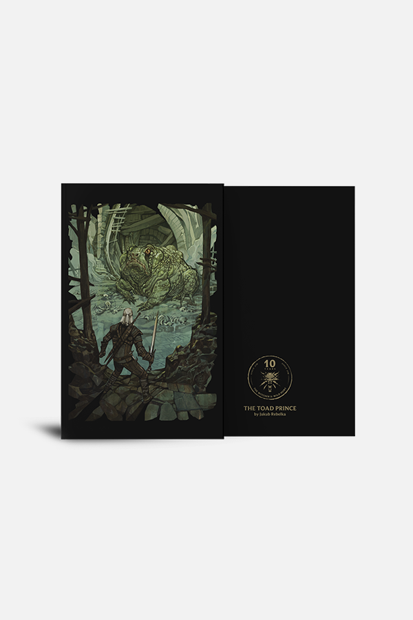 THE WITCHER 3: WILD HUNT 10TH ANNIVERSARY THE TOAD PRINCE NOTEBOOK