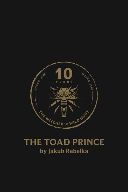THE WITCHER 3: WILD HUNT 10TH ANNIVERSARY THE TOAD PRINCE NOTEBOOK