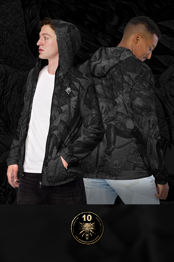 THE WITCHER 3 : WILD HUNT 10E ANNIVERSAIRE CIRI ET LE BASILIC COUPE-VENT