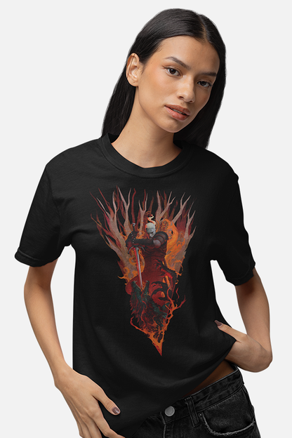 THE WITCHER 3: WILD HUNT 10TH ANNIVERSARY T-SHIRT GERALT VS THE WOLF