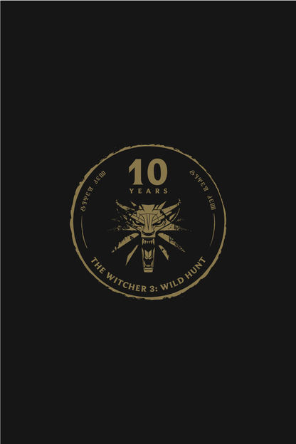 THE WITCHER 3: WILD HUNT 10TH ANNIVERSARY T-SHIRT GERALT VS THE WOLF