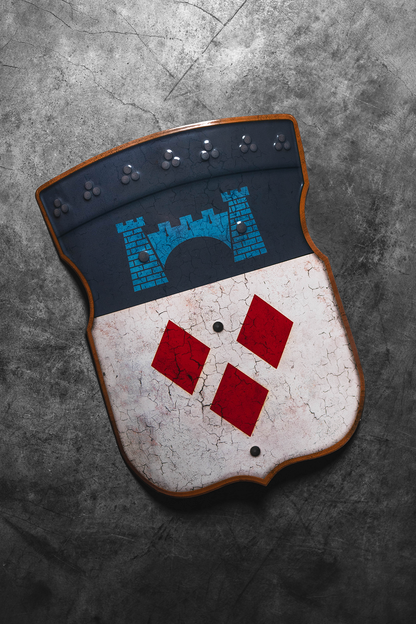 "THE WITCHER" – SIR GERALT VON RIVA – METALLSCHILD