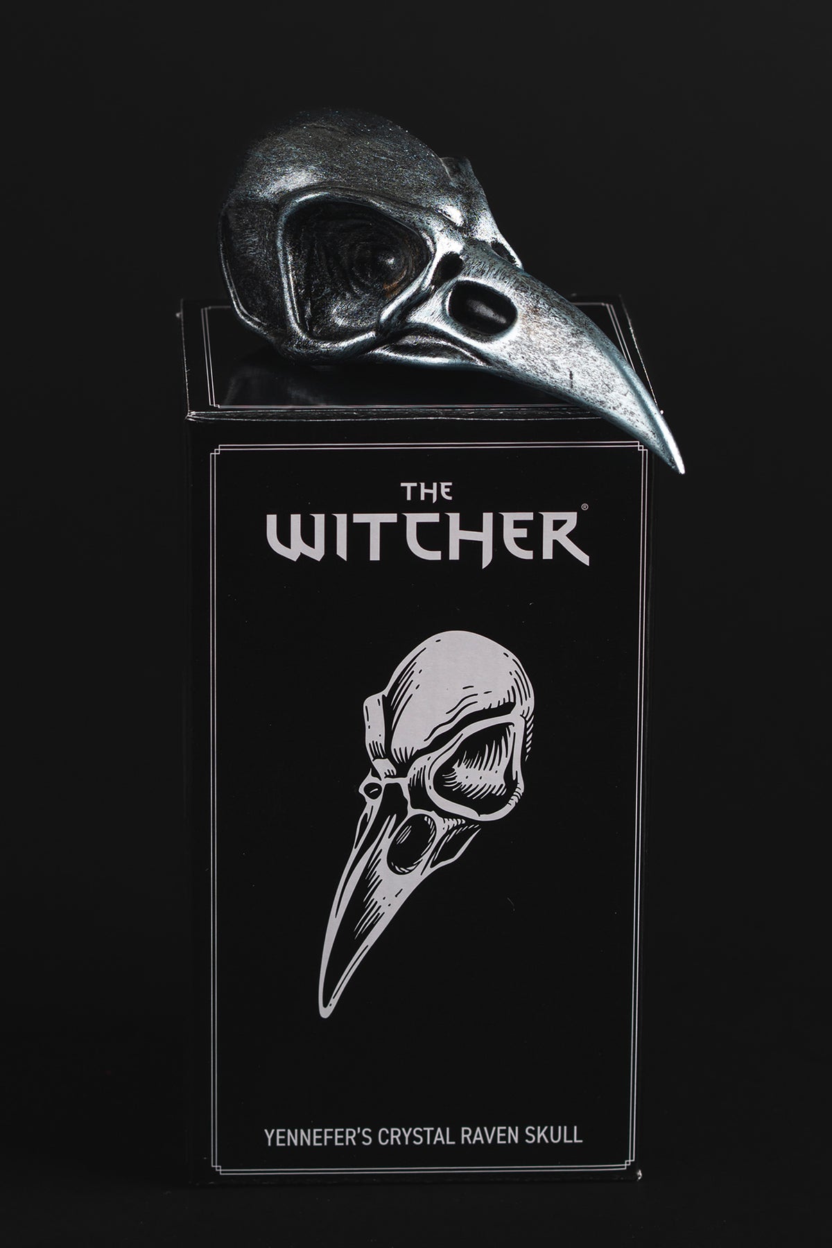 THE WITCHER YENNEFER’S CRYSTAL RAVEN SKULL